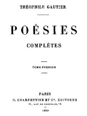 [Gutenberg 44180] • Poésies Complètes - Tome 1